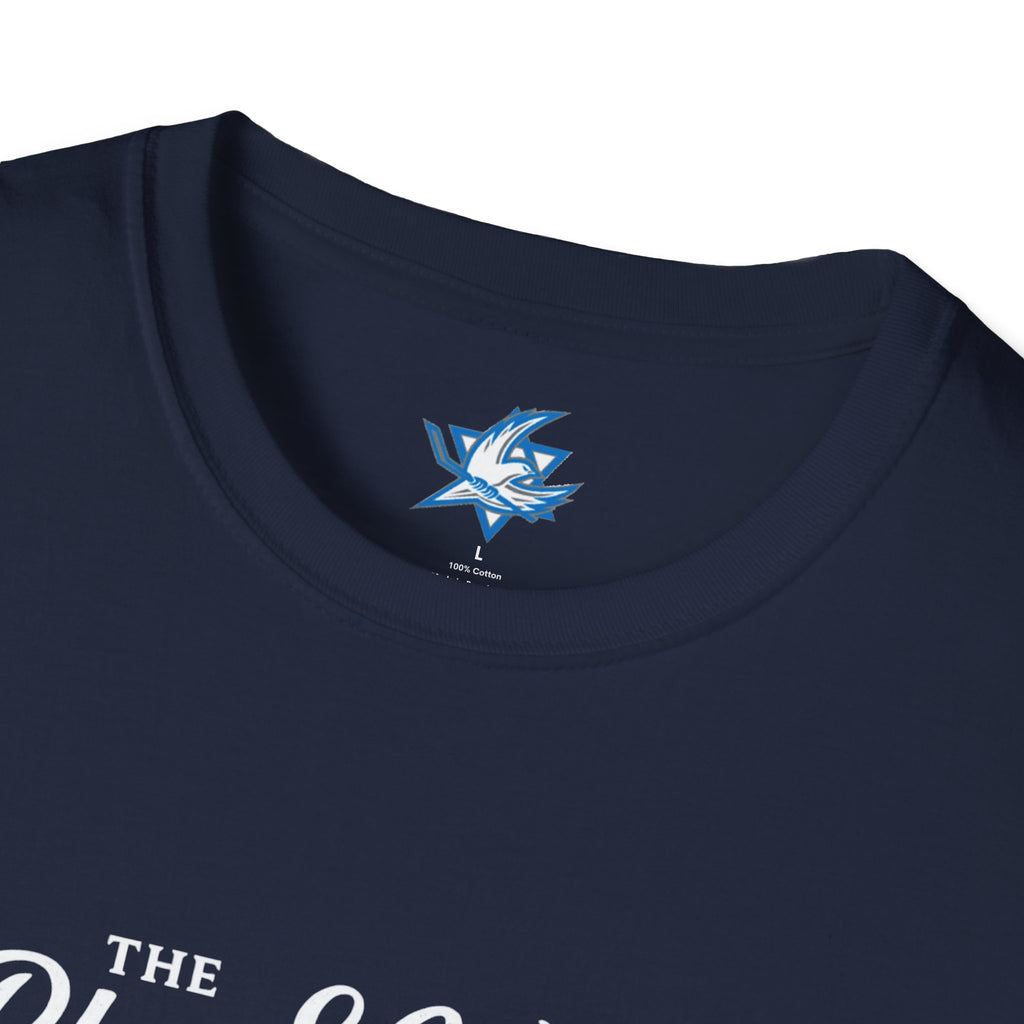 🇮🇱🏒 Team Israel Hockey “Blue & White Hockey Crew” T-Shirt
