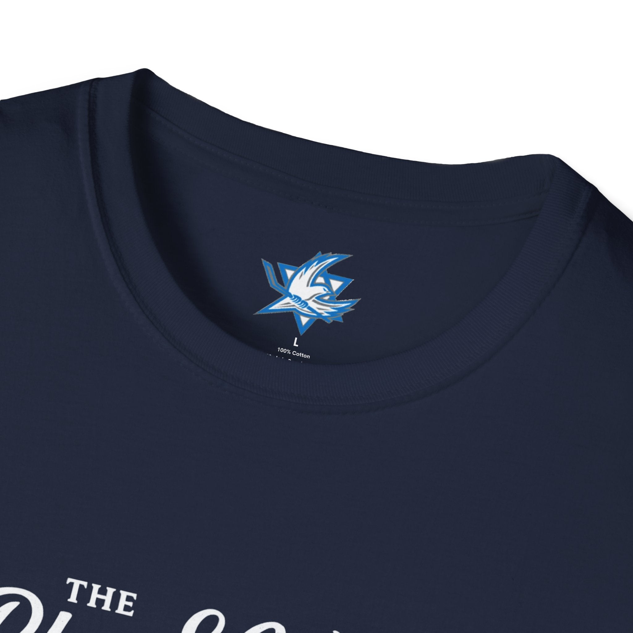 🇮🇱🏒 Team Israel Hockey “Blue & White Hockey Crew” T-Shirt