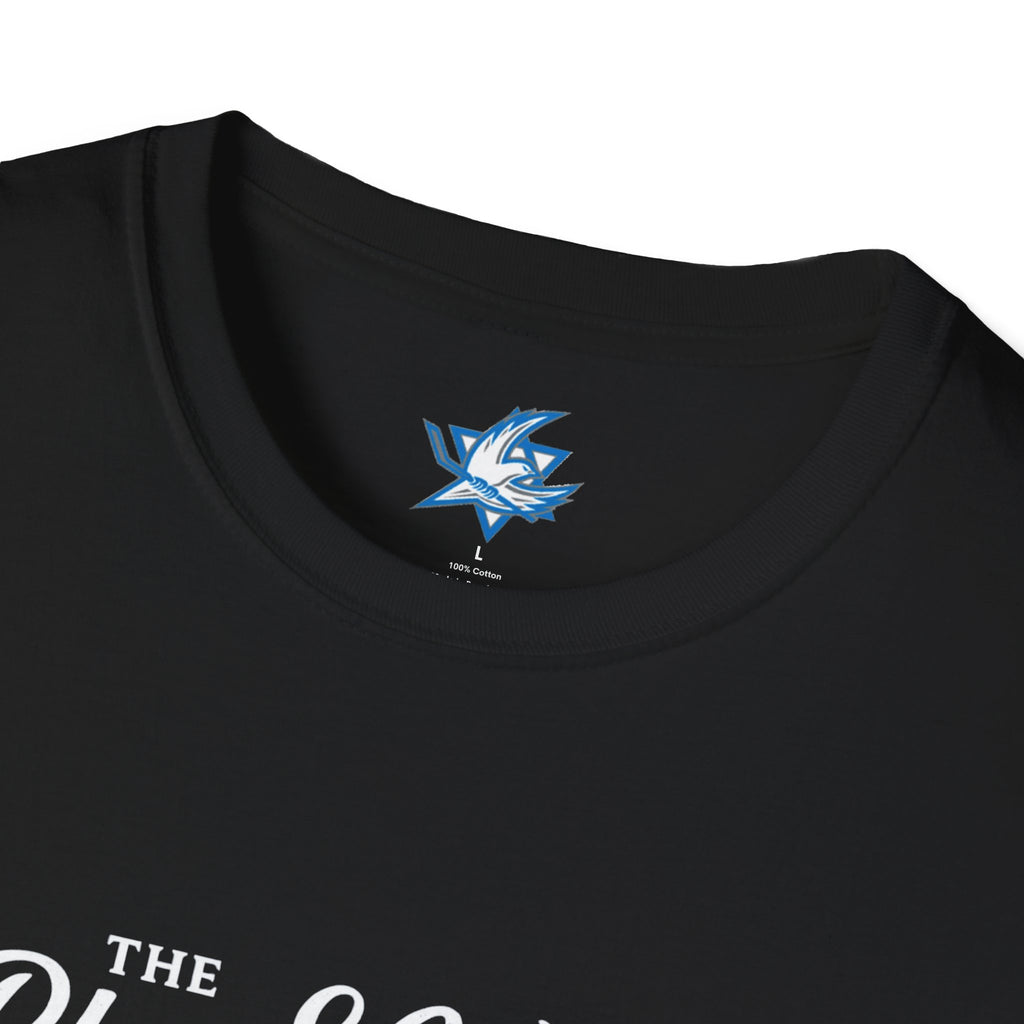 🇮🇱🏒 Team Israel Hockey “Blue & White Hockey Crew” T-Shirt