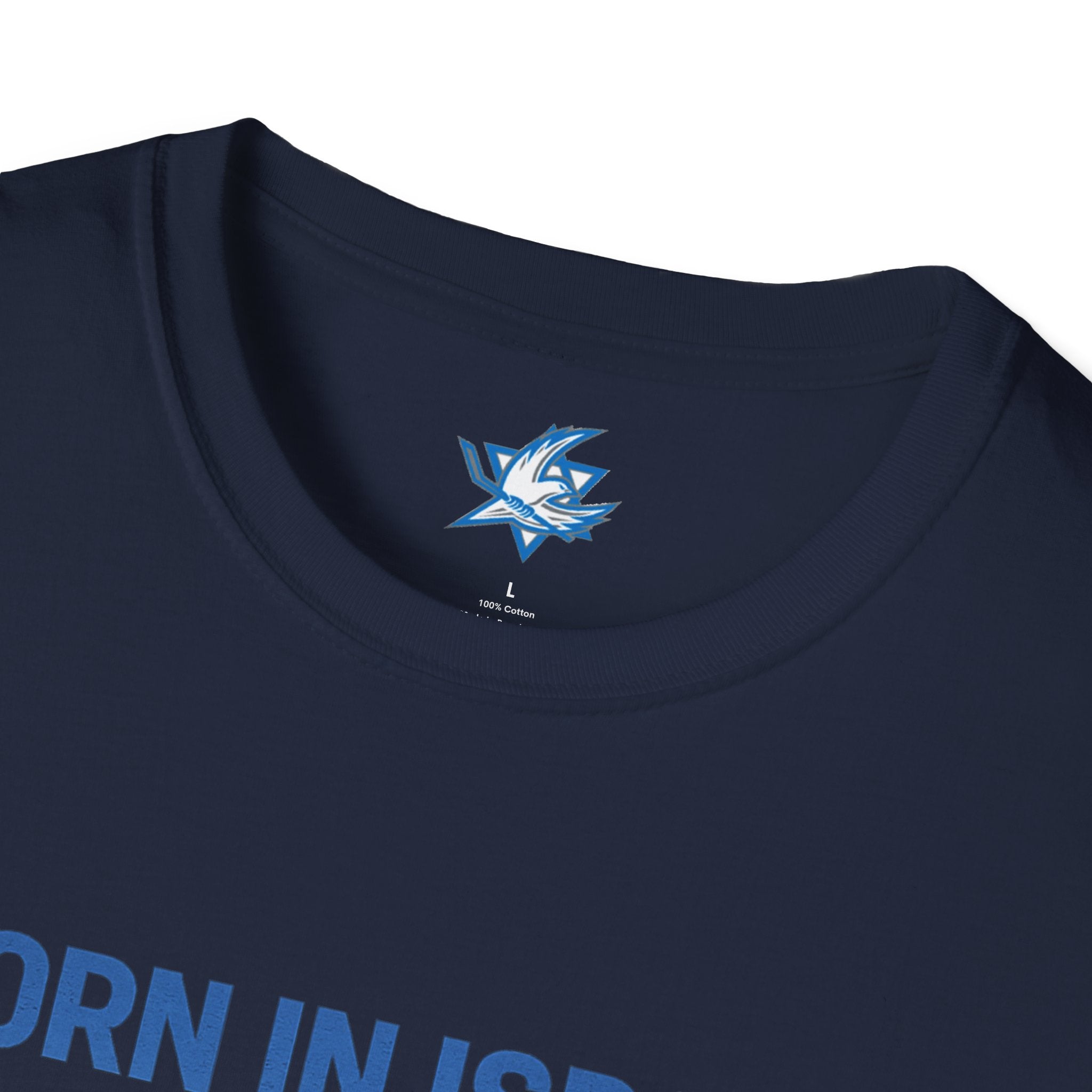 🇮🇱🏒 Team Israel Hockey “Born in Israel, Built for the Ice” T-Shirt ❄️✡️