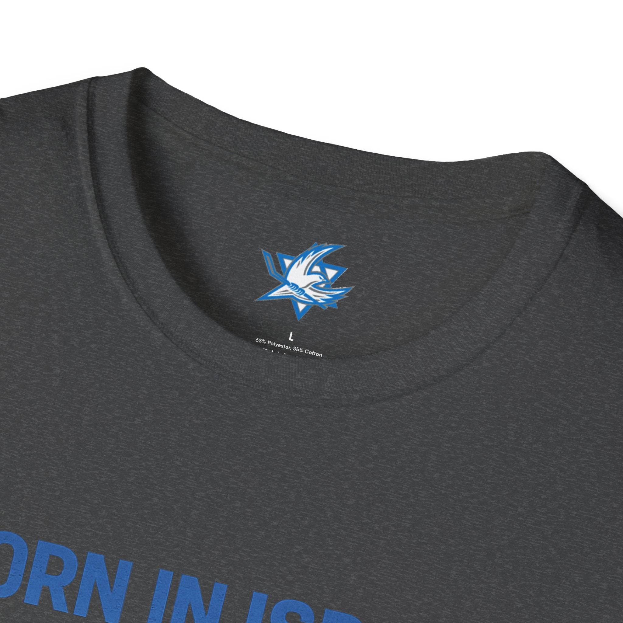 🇮🇱🏒 Team Israel Hockey “Born in Israel, Built for the Ice” T-Shirt ❄️✡️