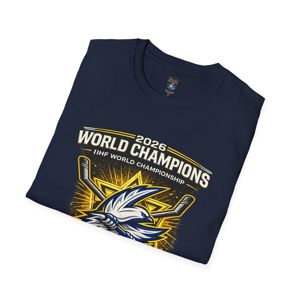 Team Israel 2026 World Championship Gold Medal T-Shirt