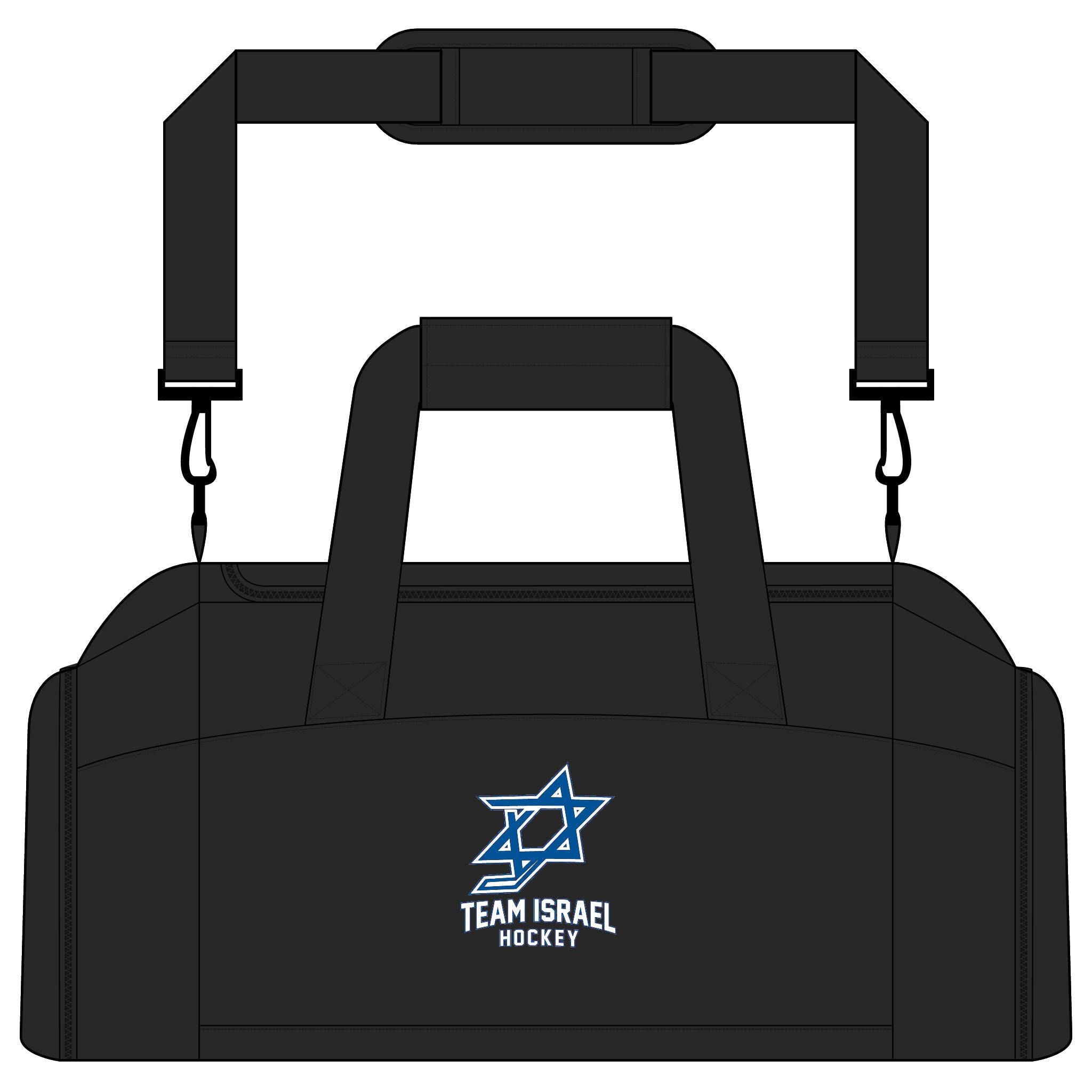 🇮🇱🏒 Team Israel Hockey Performance Gym Bag 🎒