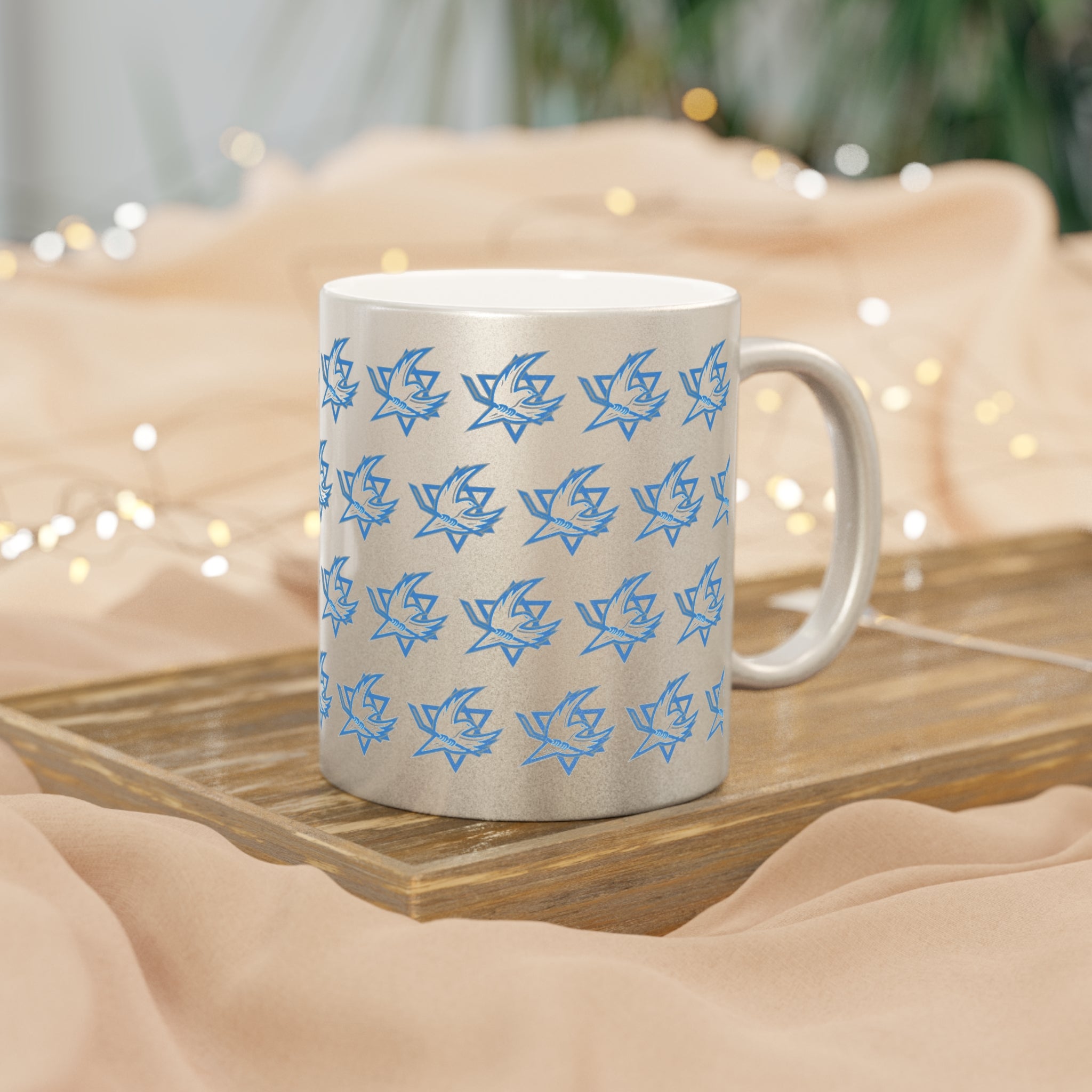 🇮🇱🏒 Team Israel Hockey Metallic Mug ☕✨
