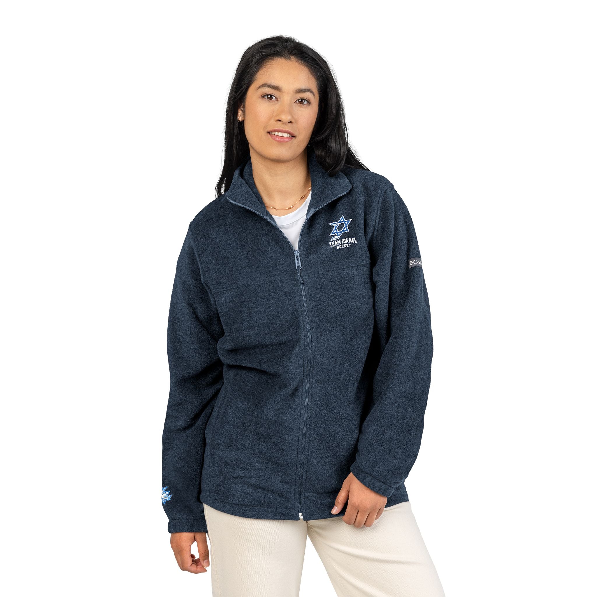 🇮🇱🏒 Team Israel Hockey Performance Fleece Jacket 🧥❄️