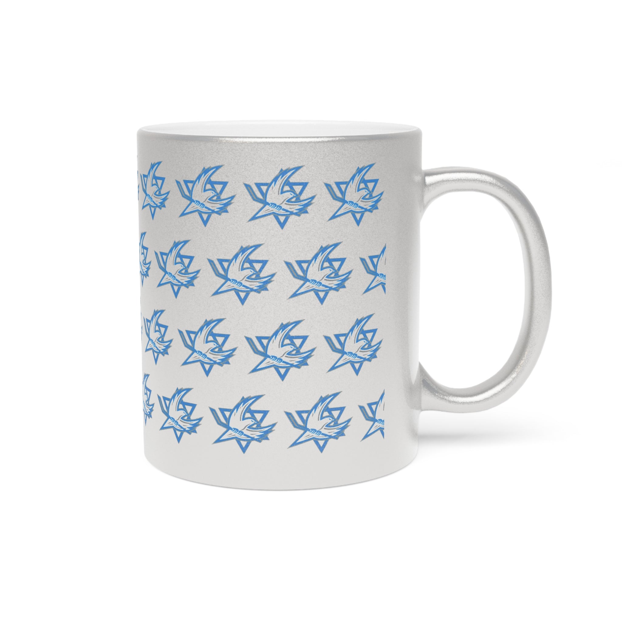 🇮🇱🏒 Team Israel Hockey Metallic Mug ☕✨