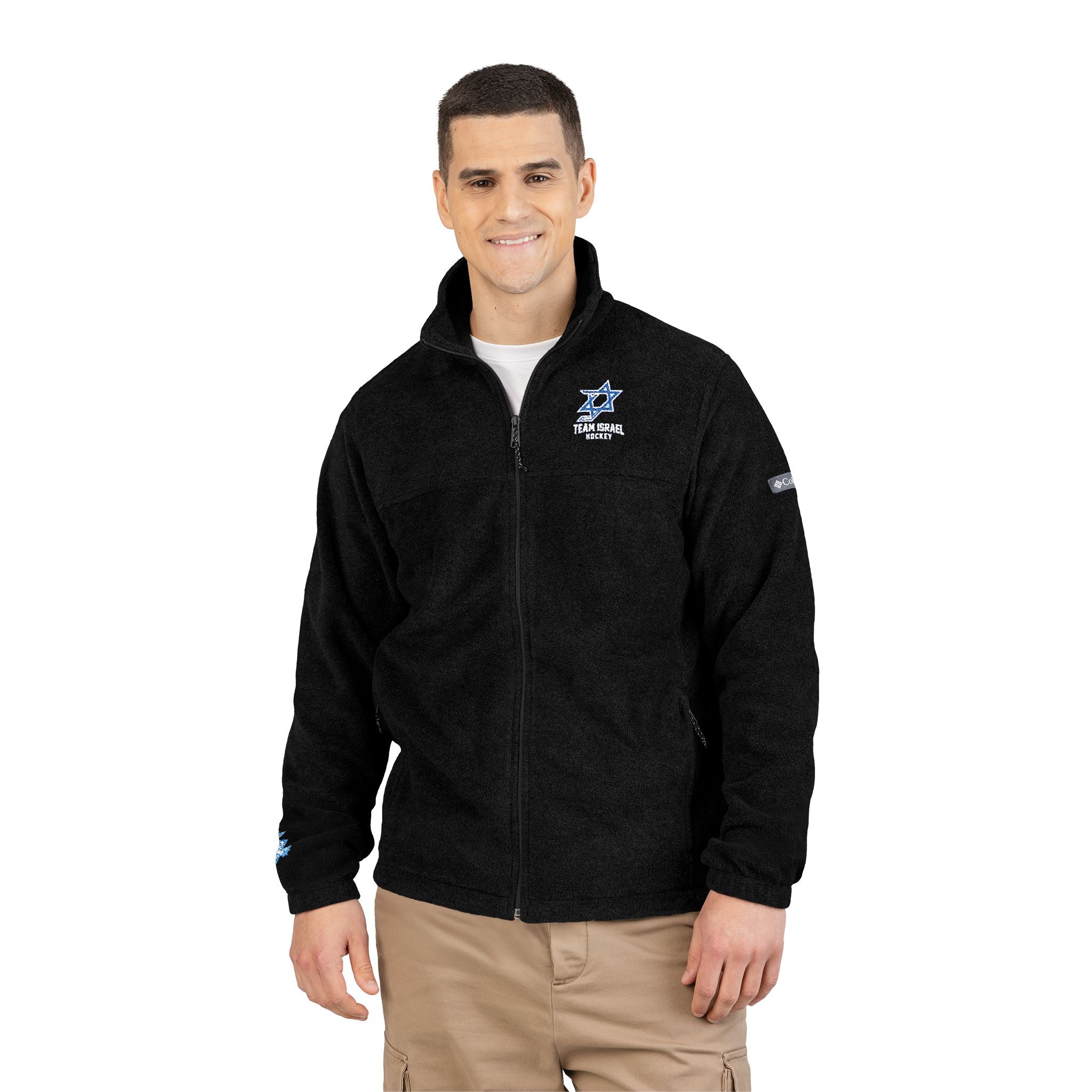 🇮🇱🏒 Team Israel Hockey Performance Fleece Jacket 🧥❄️