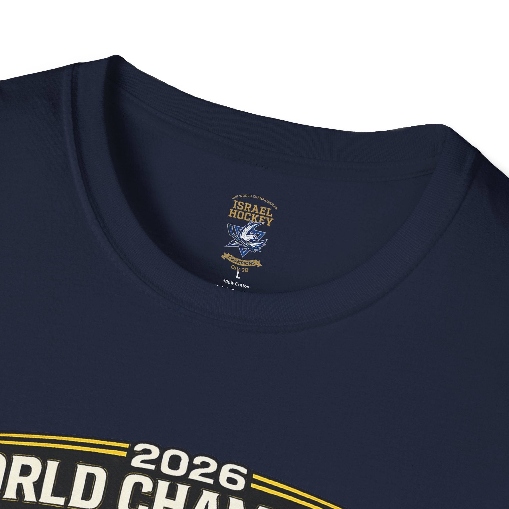 Team Israel 2026 World Championship Gold Medal T-Shirt