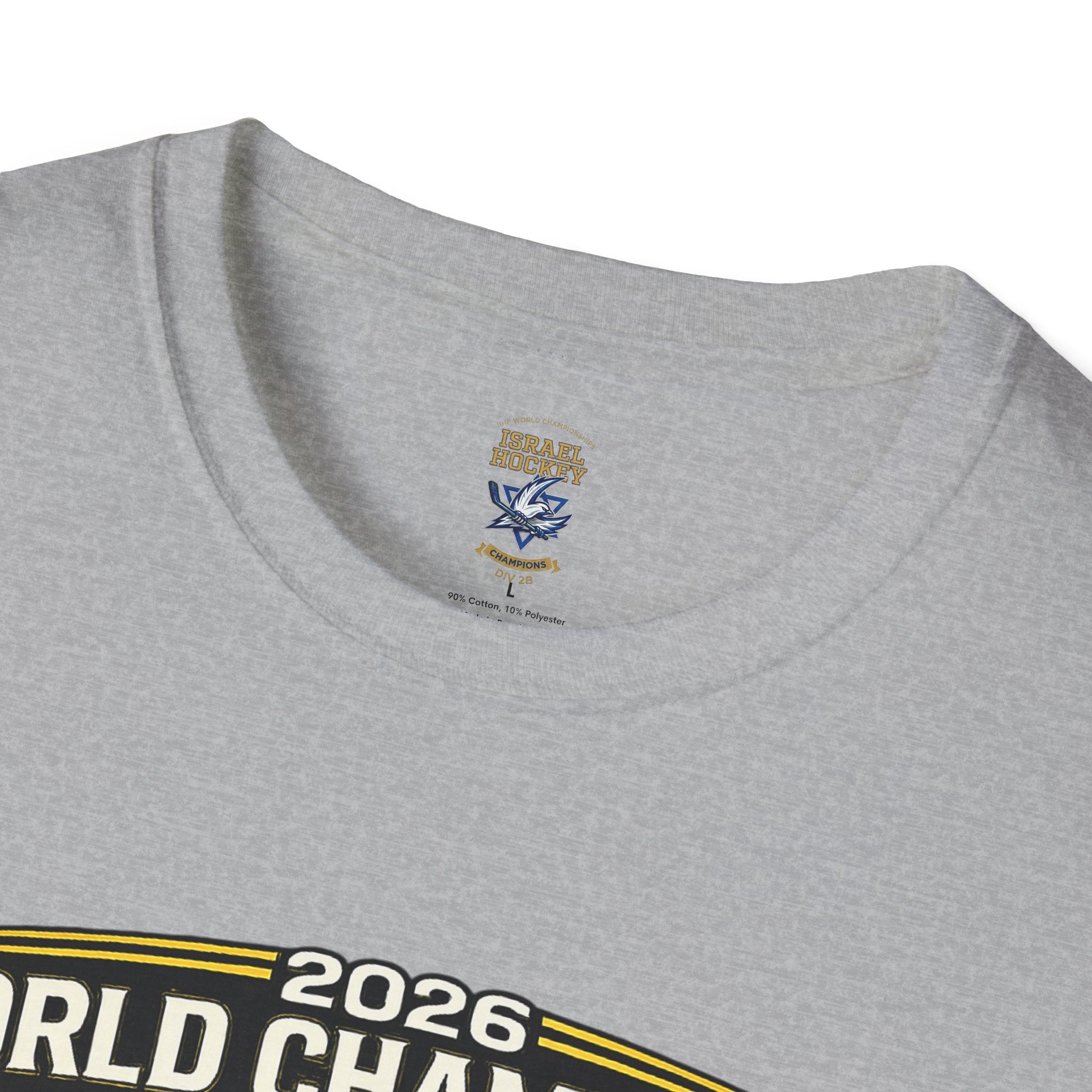 Team Israel 2026 World Championship Gold Medal T-Shirt
