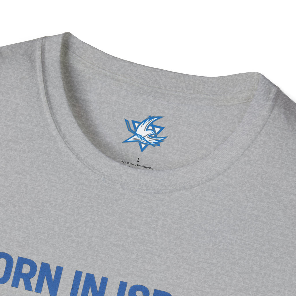 🇮🇱🏒 Team Israel Hockey “Born in Israel, Built for the Ice” T-Shirt ❄️✡️