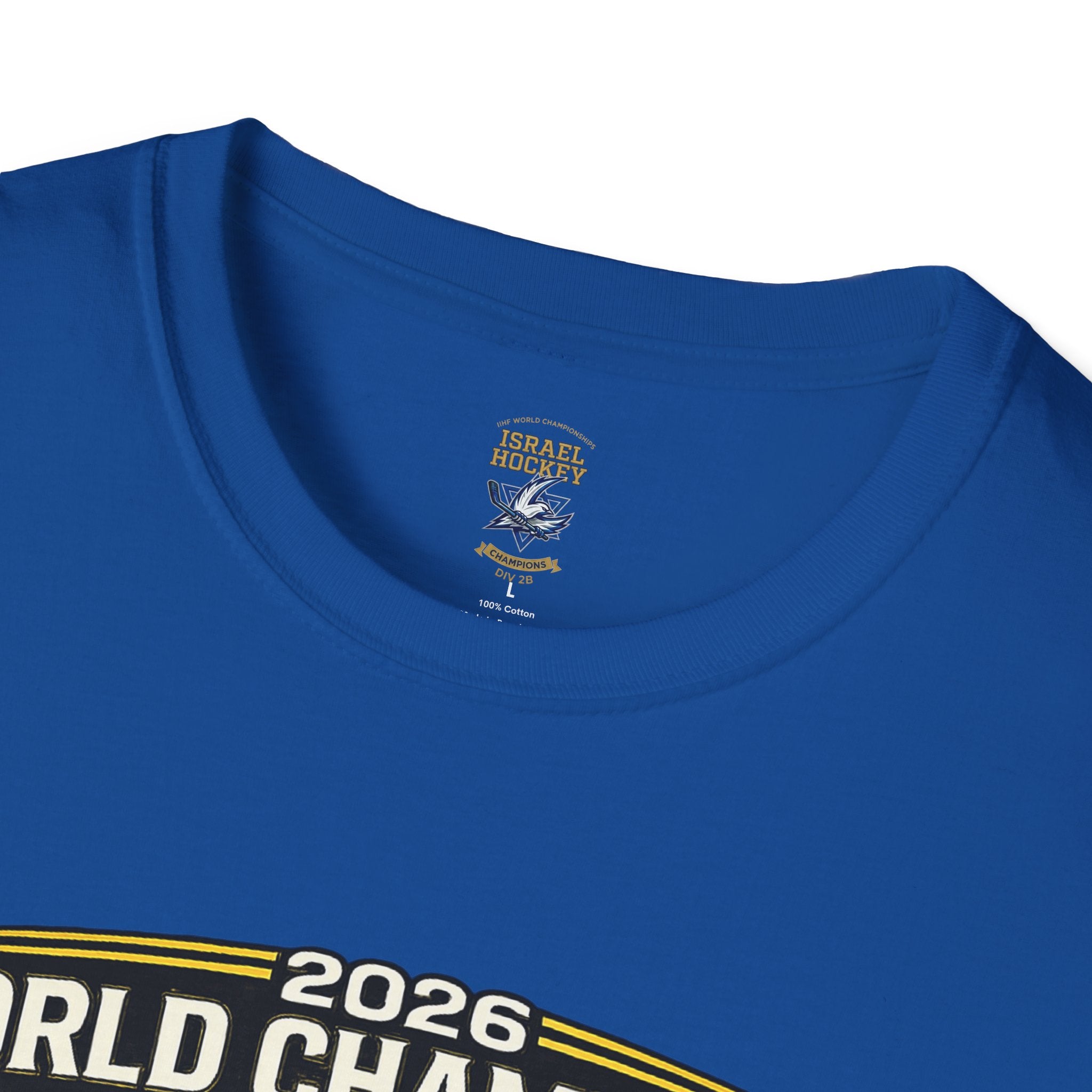 Team Israel 2026 World Championship Gold Medal T-Shirt