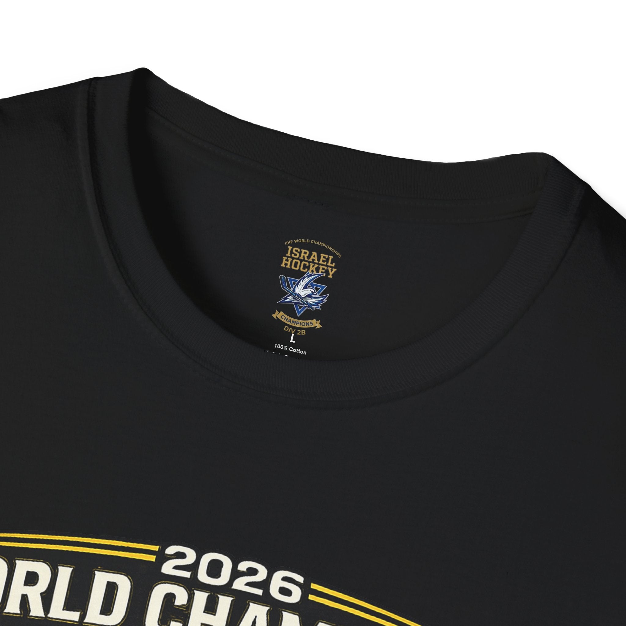 Team Israel 2026 World Championship Gold Medal T-Shirt