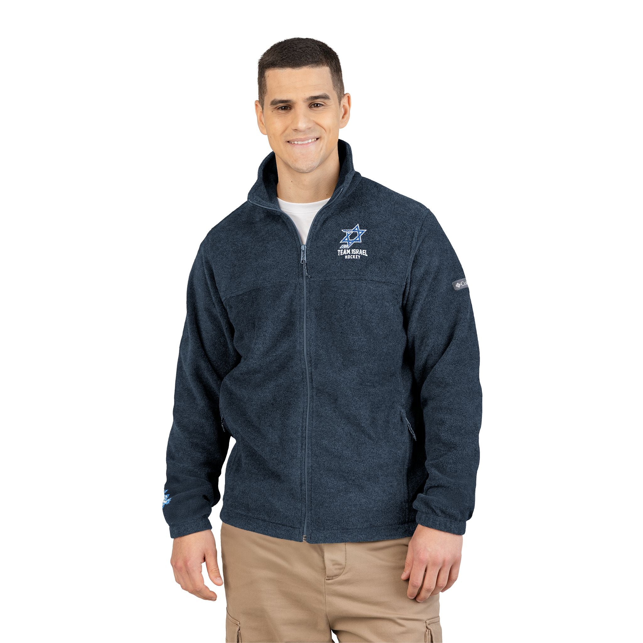 🇮🇱🏒 Team Israel Hockey Performance Fleece Jacket 🧥❄️