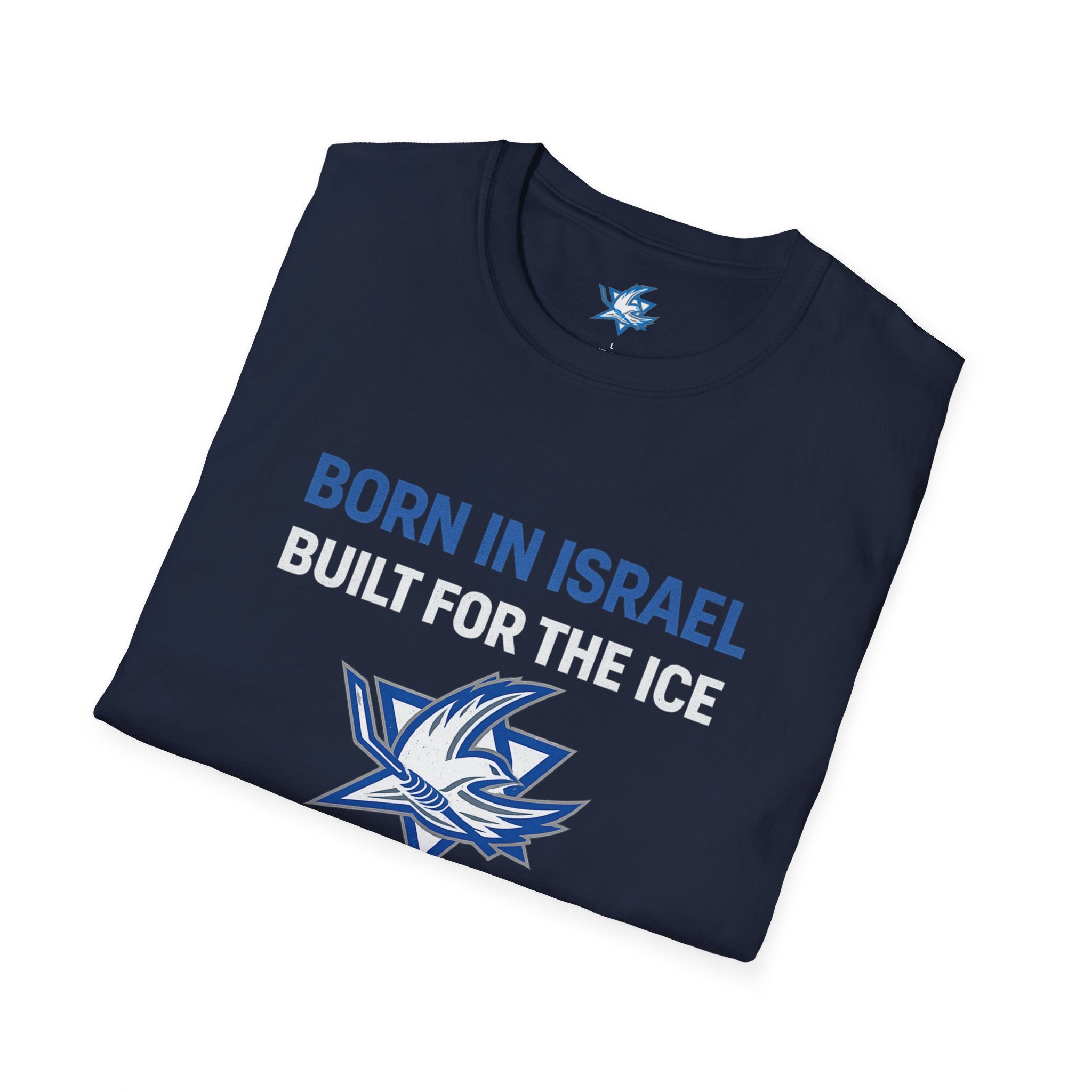 🇮🇱🏒 Team Israel Hockey “Born in Israel, Built for the Ice” T-Shirt ❄️✡️