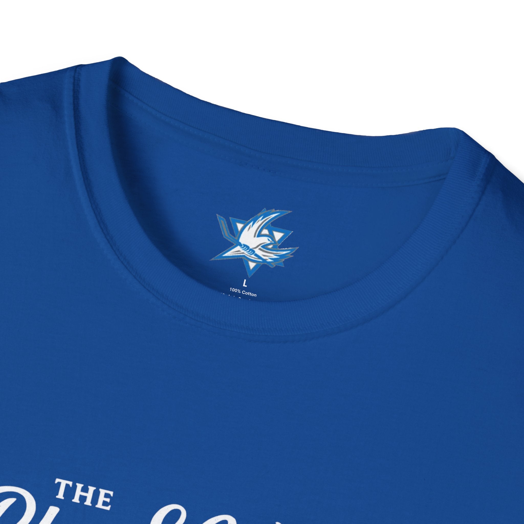 🇮🇱🏒 Team Israel Hockey “Blue & White Hockey Crew” T-Shirt