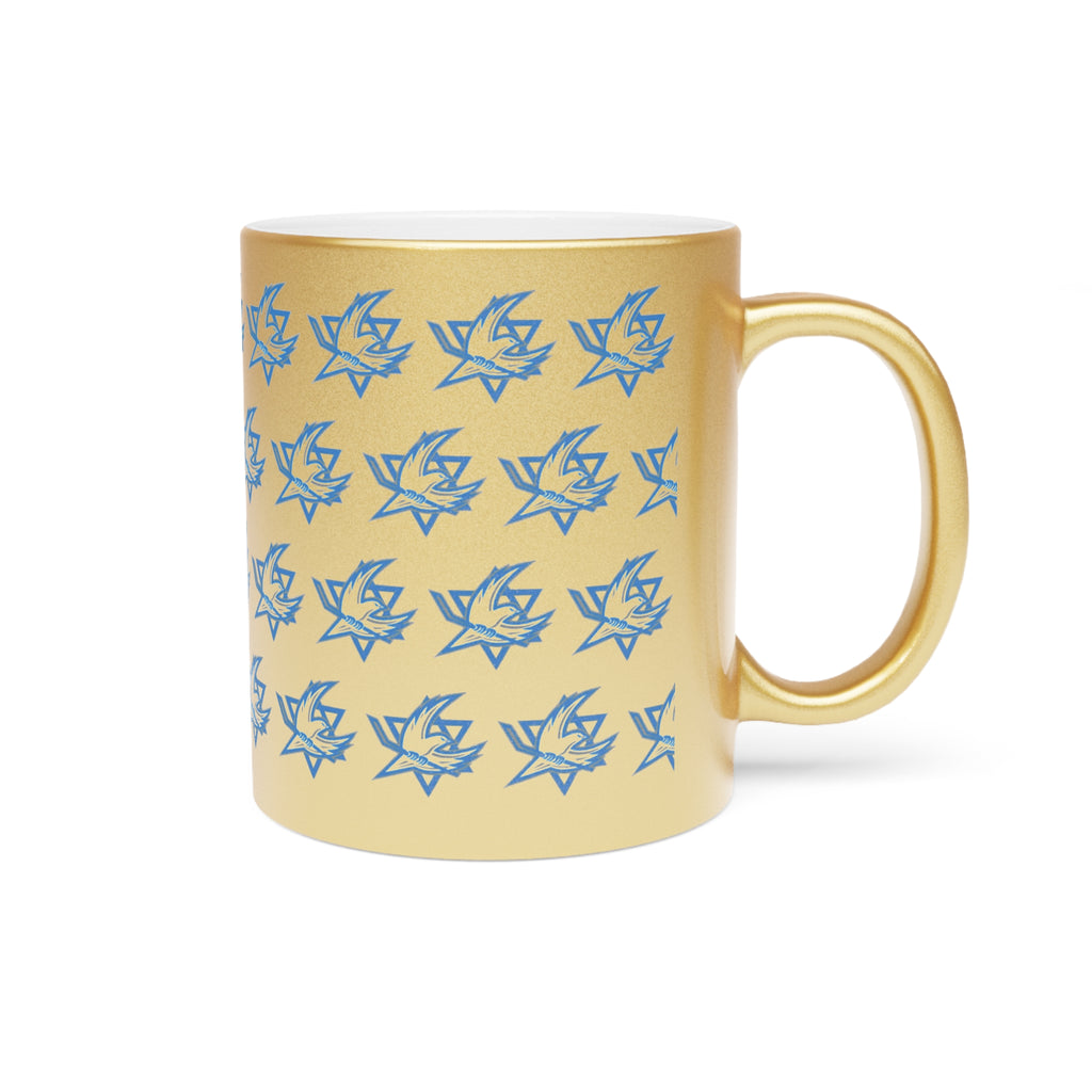 🇮🇱🏒 Team Israel Hockey Metallic Mug ☕✨