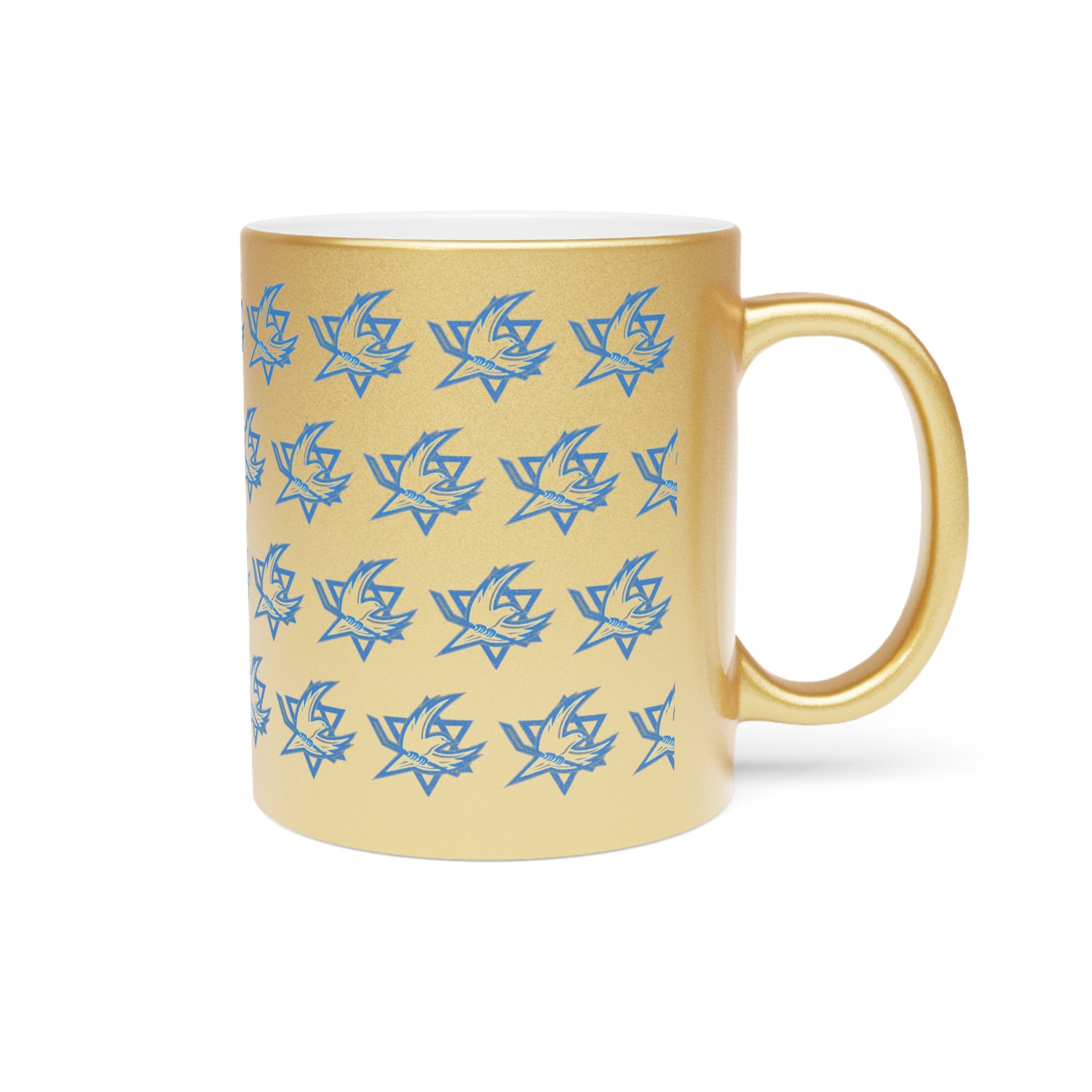 🇮🇱🏒 Team Israel Hockey Metallic Mug ☕✨