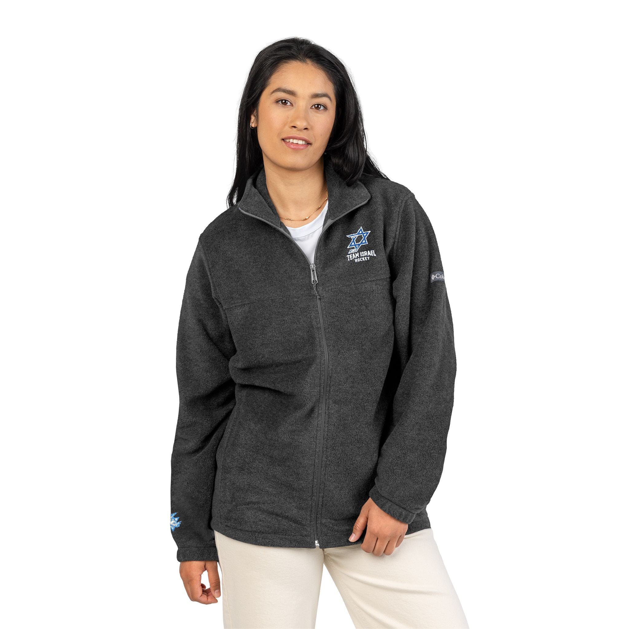 🇮🇱🏒 Team Israel Hockey Performance Fleece Jacket 🧥❄️