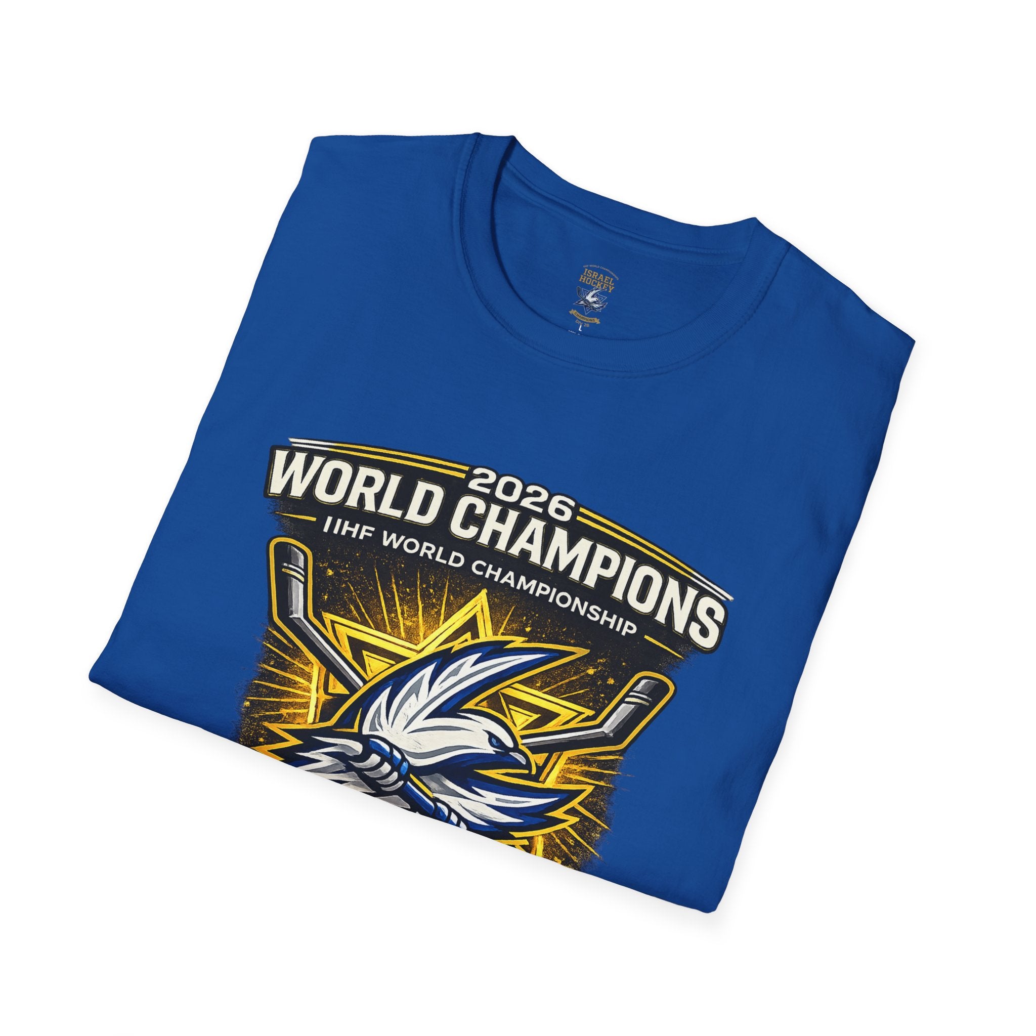 Team Israel 2026 World Championship Gold Medal T-Shirt
