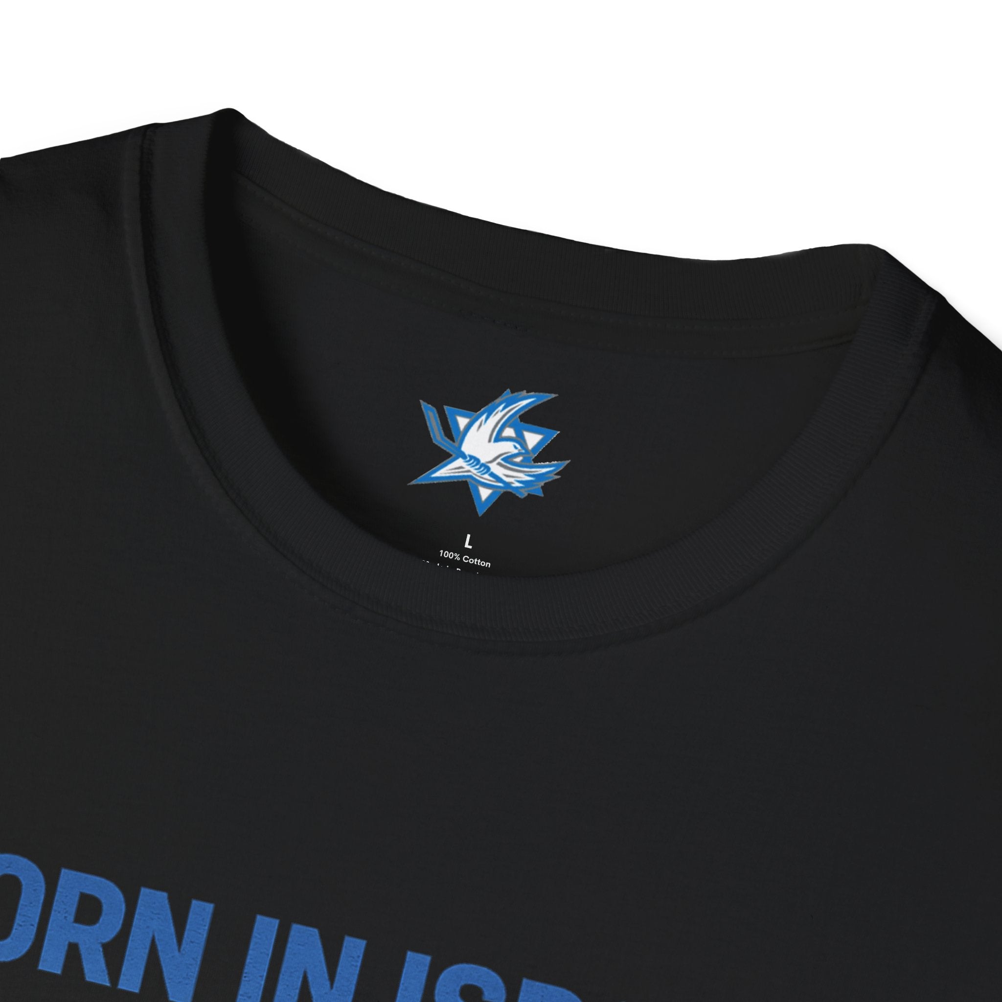 🇮🇱🏒 Team Israel Hockey “Born in Israel, Built for the Ice” T-Shirt ❄️✡️