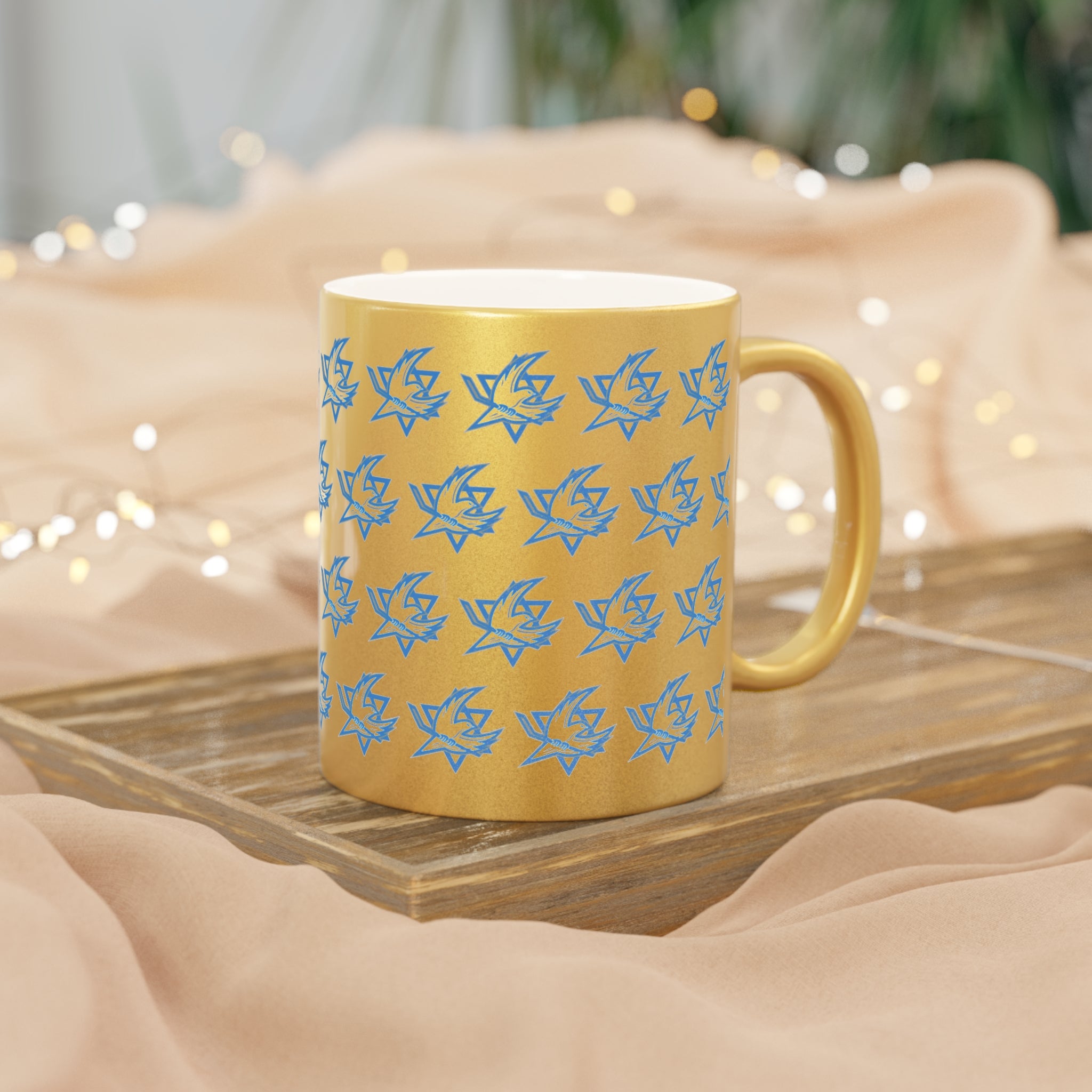🇮🇱🏒 Team Israel Hockey Metallic Mug ☕✨