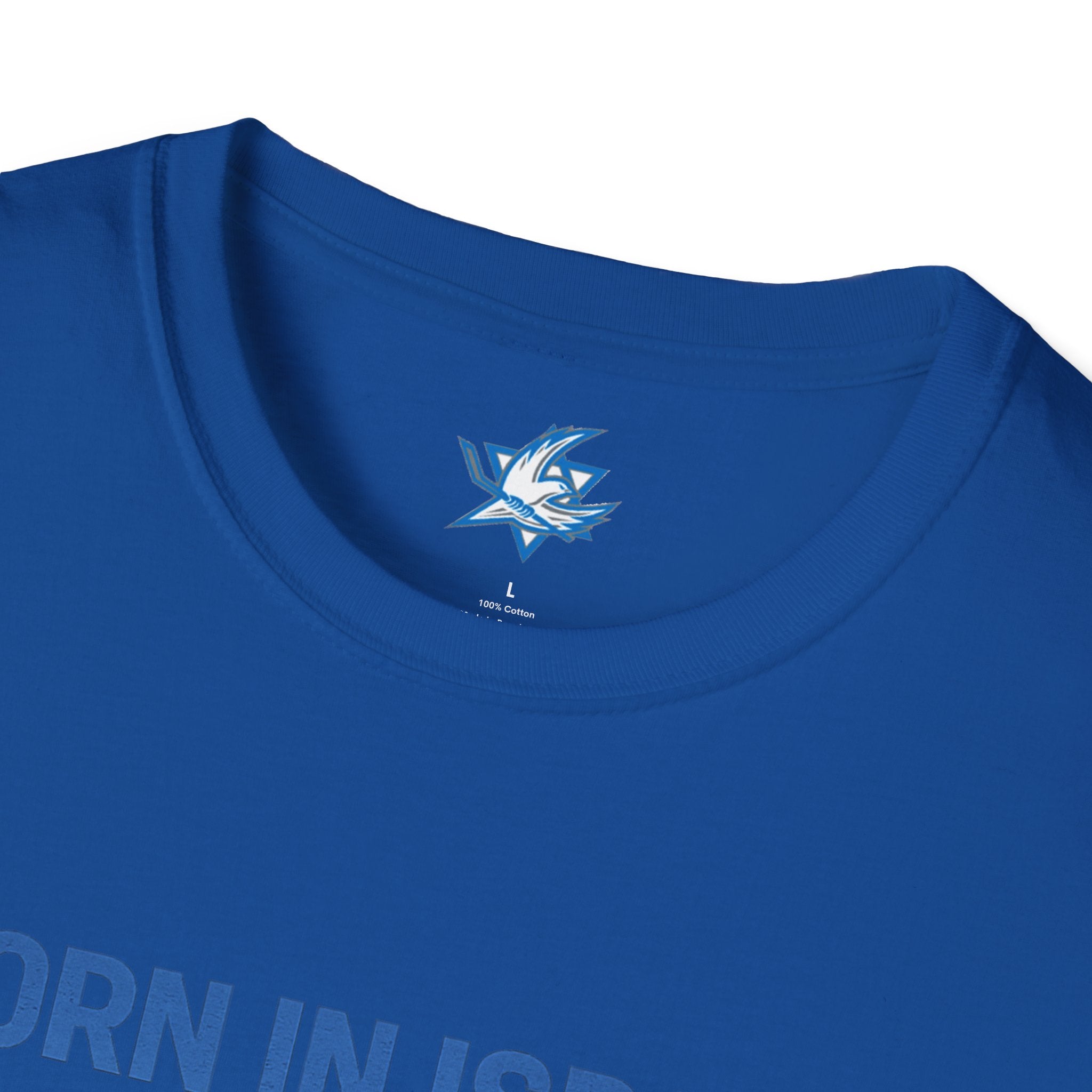🇮🇱🏒 Team Israel Hockey “Born in Israel, Built for the Ice” T-Shirt ❄️✡️