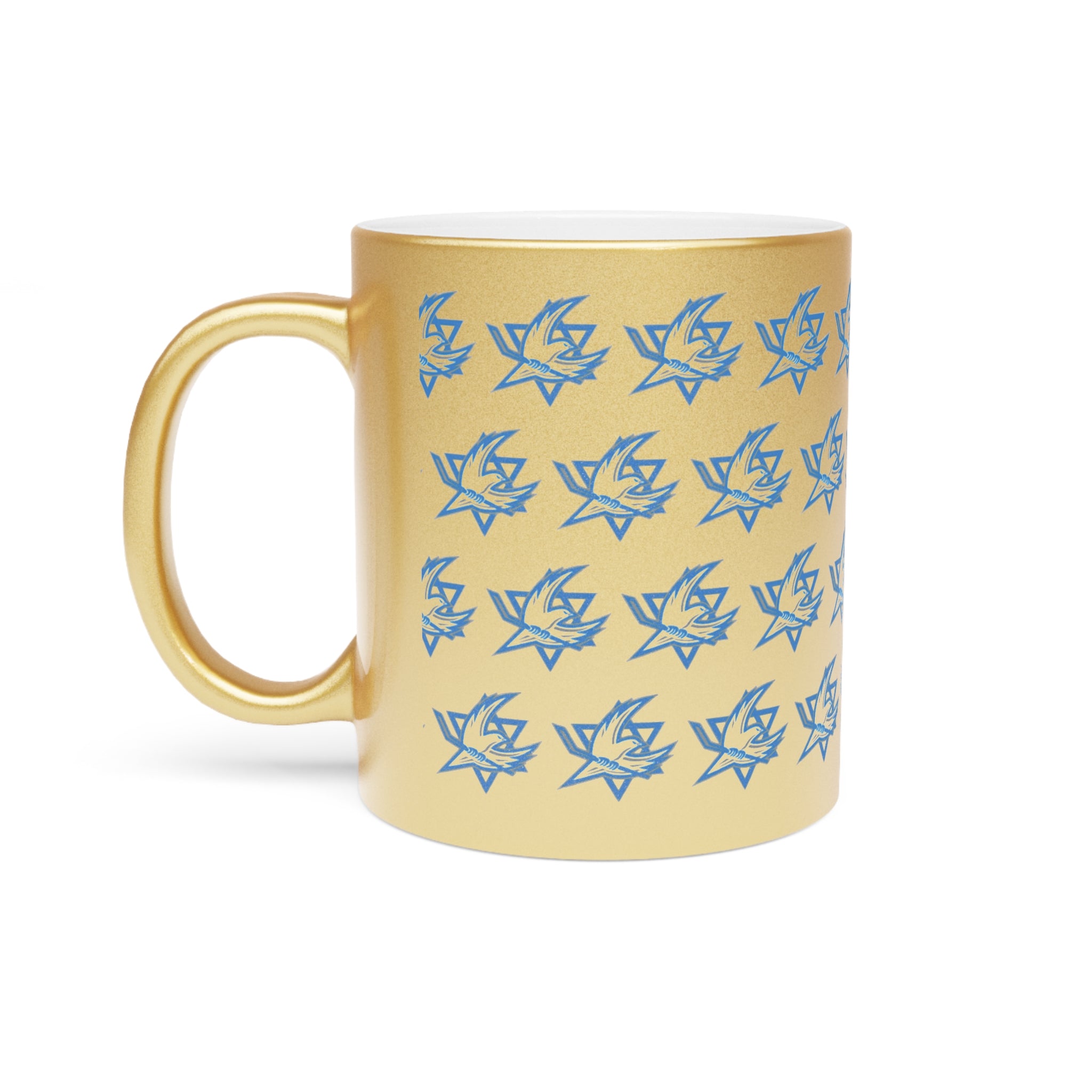 🇮🇱🏒 Team Israel Hockey Metallic Mug ☕✨